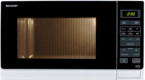 Sharp Home Appliances R-372(W)M White Countertop 25 L 900 W
