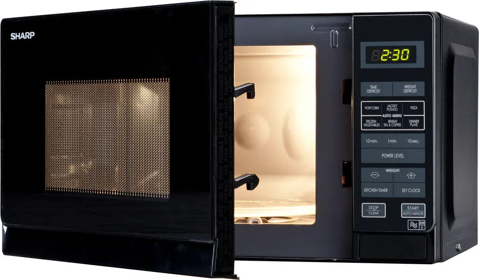 Sharp Home Appliances R272KM microwave Black Countertop 20 L 800 W