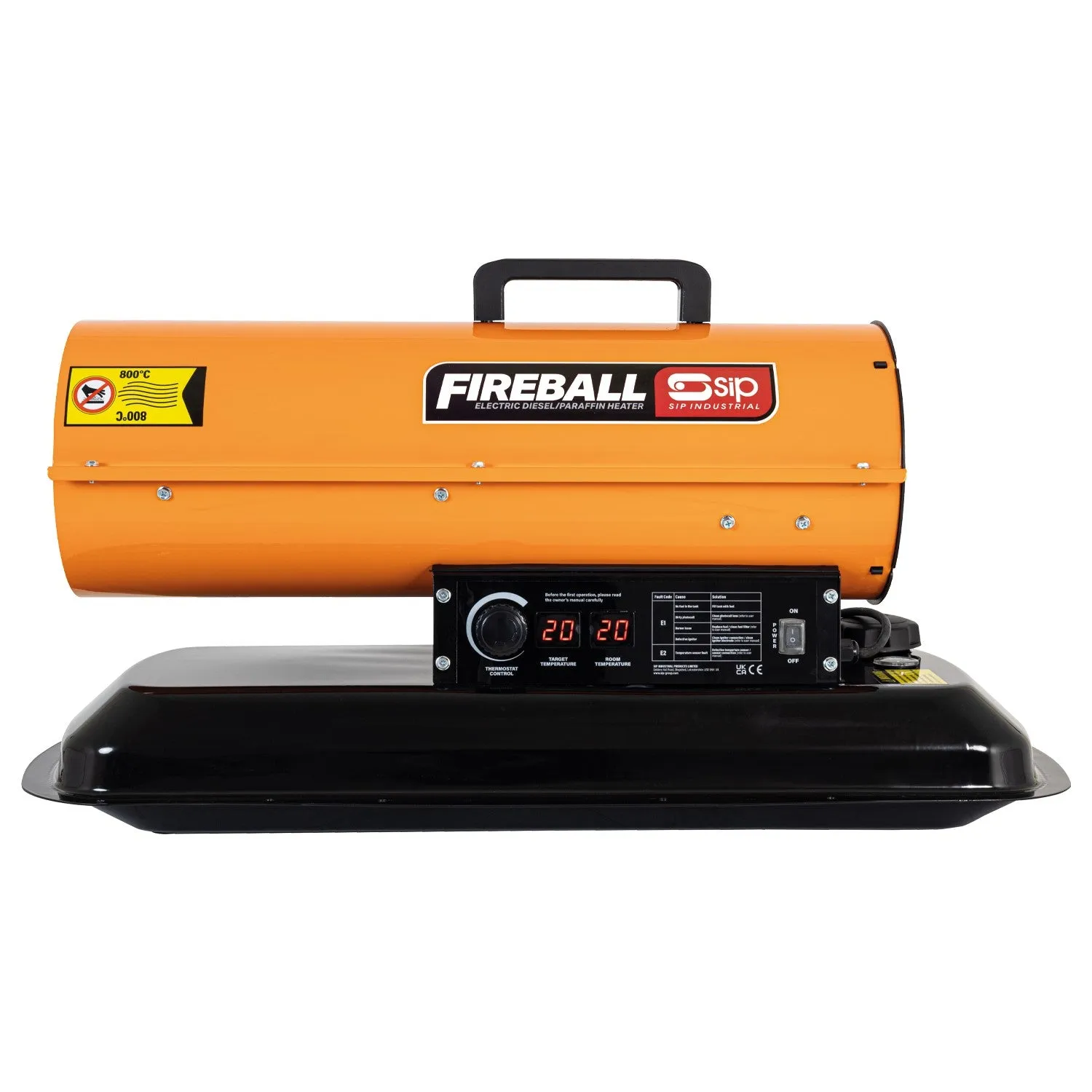 SIP Fireball XD75F Diesel Paraffin Space Heater