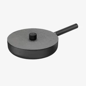 Skeppshult | Cast Iron Deep Skillet With Lid