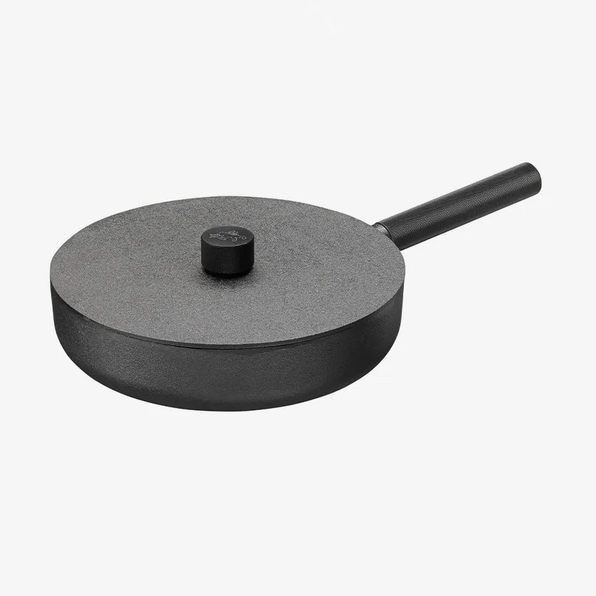 Skeppshult | Cast Iron Deep Skillet With Lid