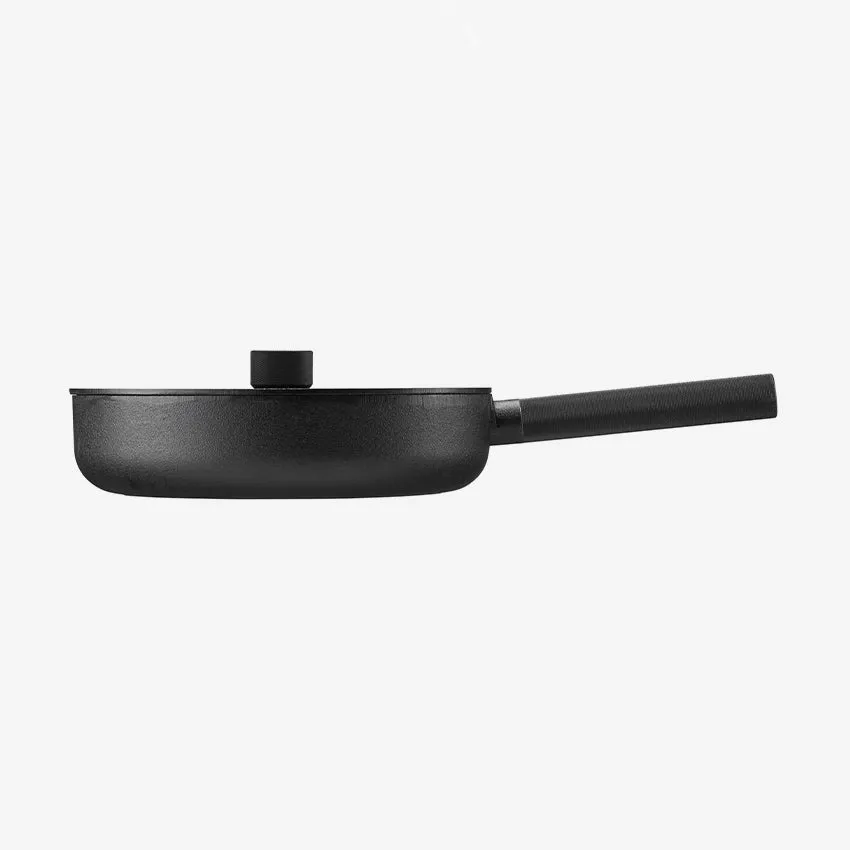 Skeppshult | Cast Iron Deep Skillet With Lid