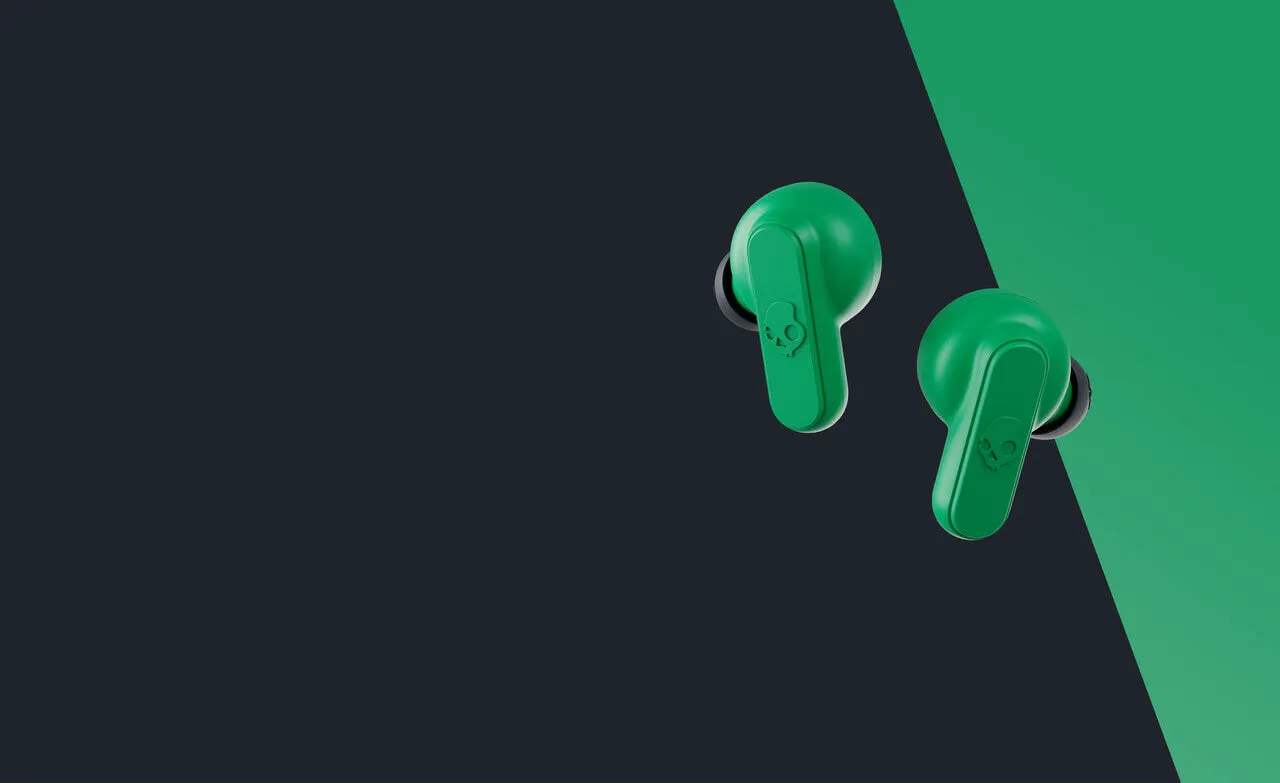 Skullcandy Dime Headset Wireless In-ear Calls/Music Micro-USB Bluetooth Blue, Green