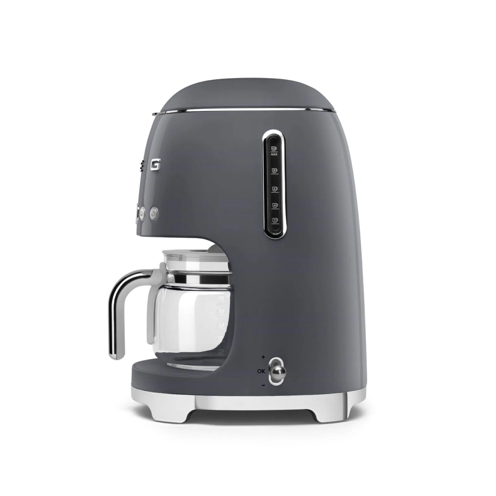 Smeg Drip Coffee Machine Slate Grey DCF02GREU