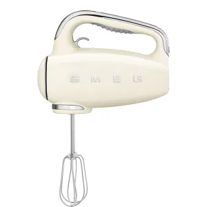 Smeg HMF01CRUK mixer Hand mixer 250 W Cream