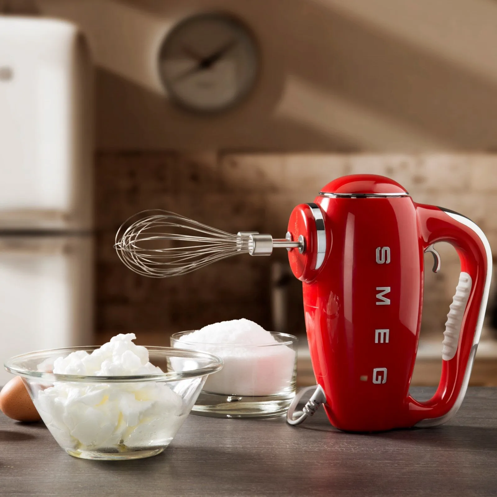 Smeg HMF01RDUK mixer Hand mixer 250 W Red