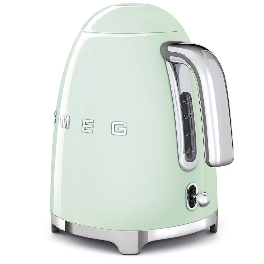 Smeg KLF03PGUK electric kettle 1.7 L 3000 W Green