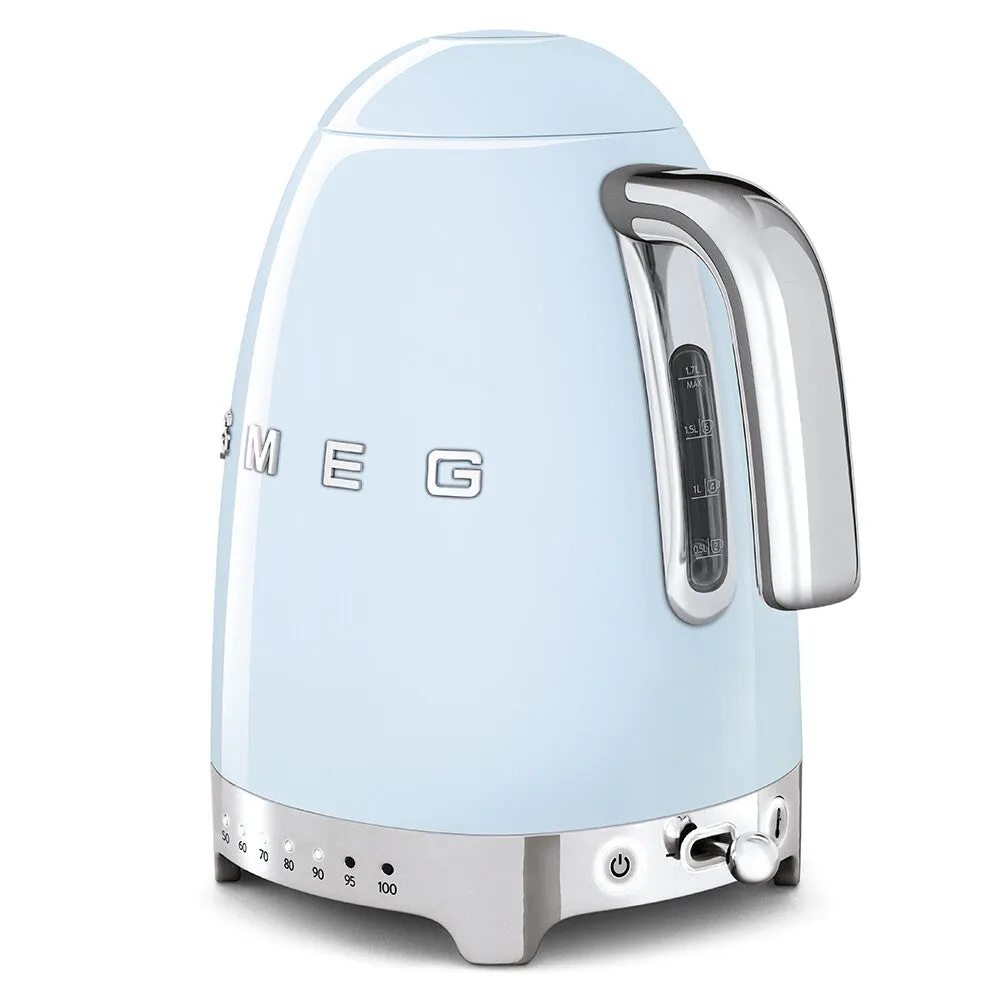 Smeg KLF04PBUK electric kettle 1.7 L 3000 W Blue
