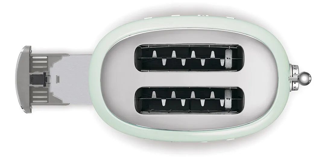 Smeg TSF01PGUK toaster 6 2 slice(s) 950 W Green