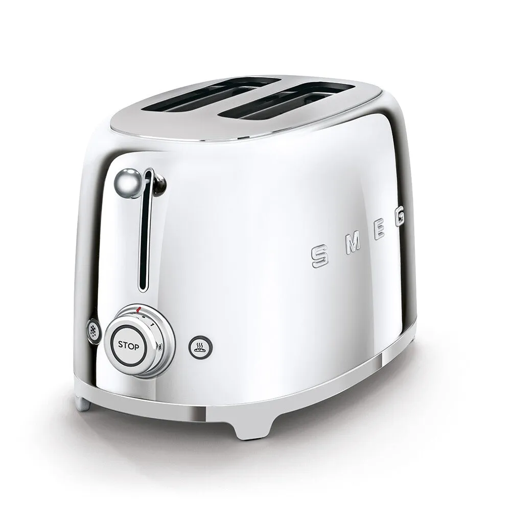Smeg TSF01SSUK toaster 6 2 slice(s) 950 W Chrome