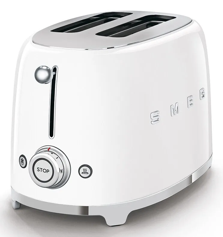 Smeg TSF01WHUK toaster 6 2 slice(s) 950 W White