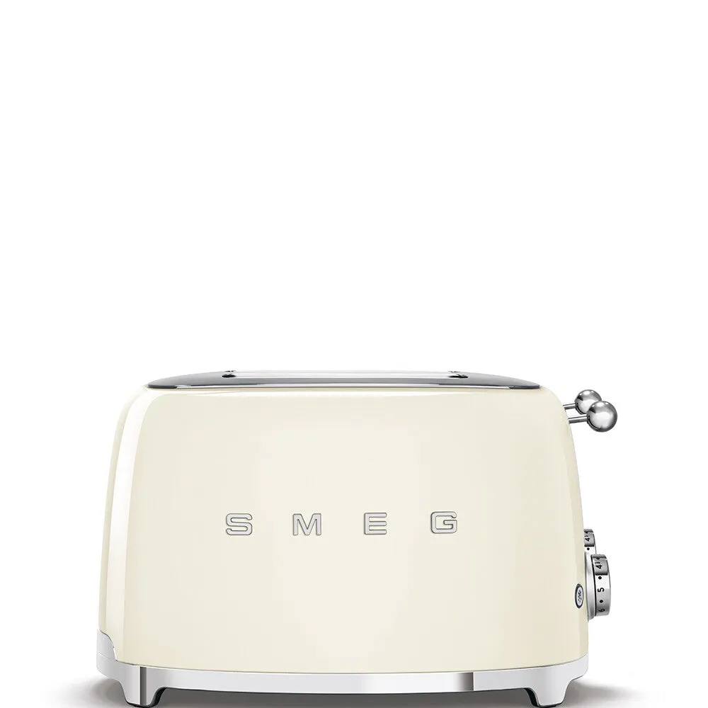 Smeg TSF03CRUK toaster 4 4 slice(s) 2000 W Cream
