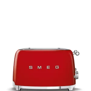 Smeg TSF03RDUK toaster 4 4 slice(s) 2000 W Red