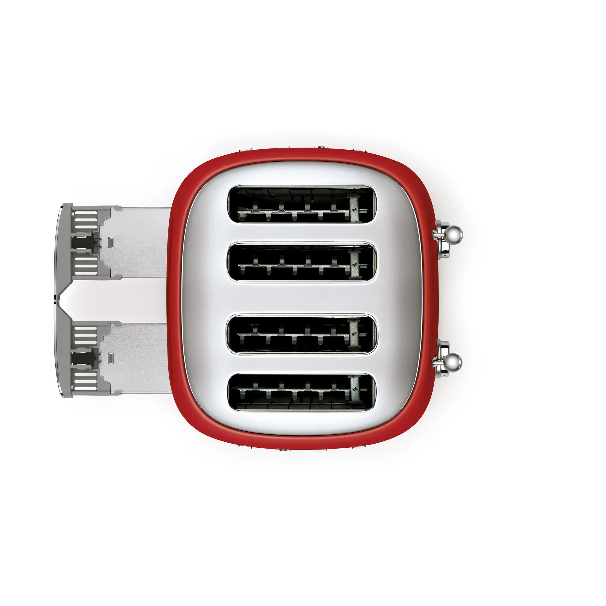 Smeg TSF03RDUK toaster 4 4 slice(s) 2000 W Red