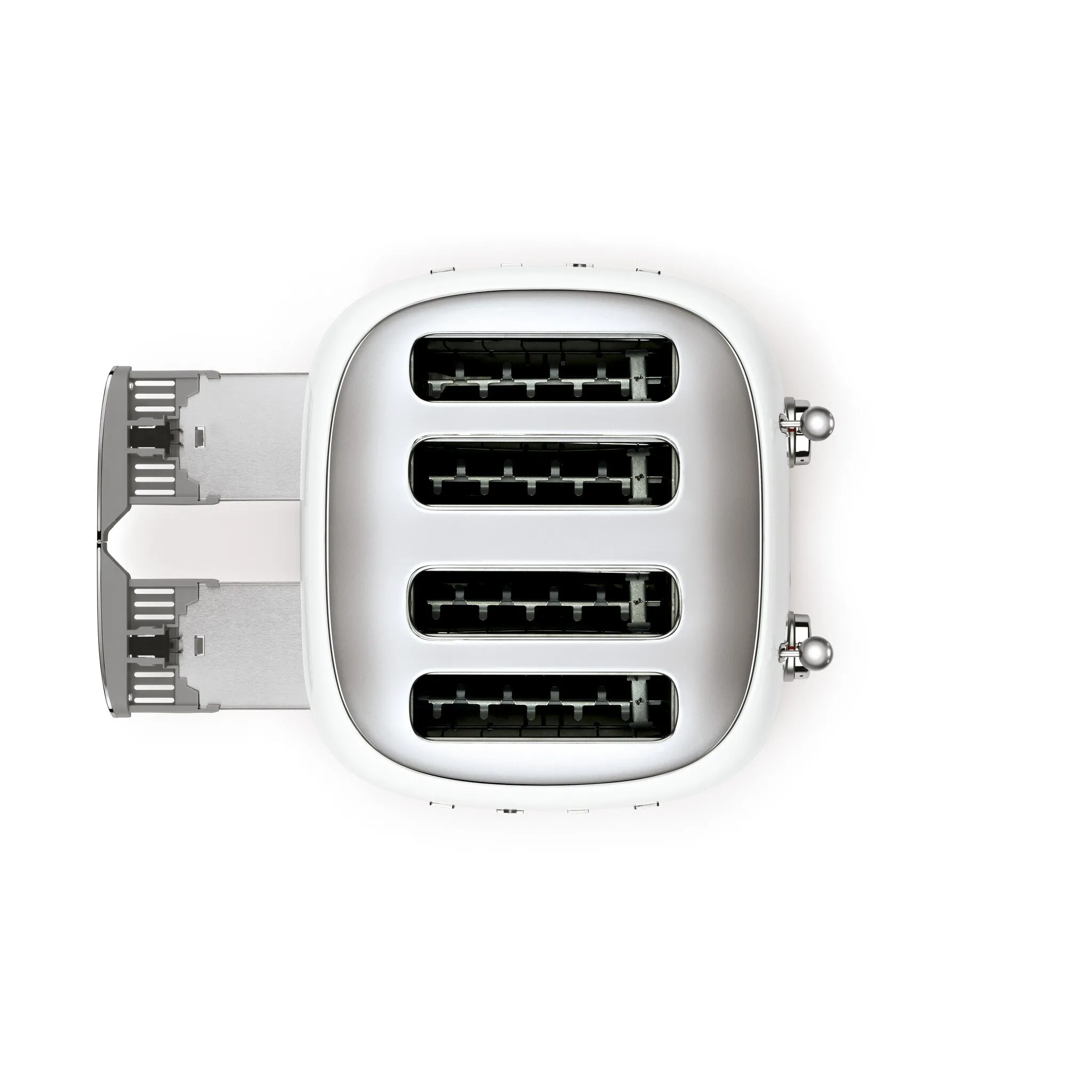 Smeg TSF03WHUK toaster 4 4 slice(s) 2000 W White