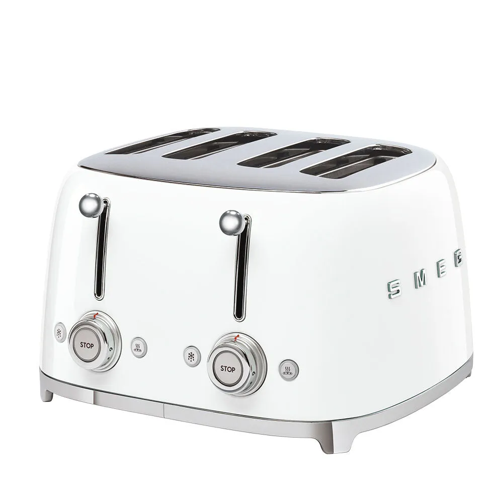 Smeg TSF03WHUK toaster 4 4 slice(s) 2000 W White