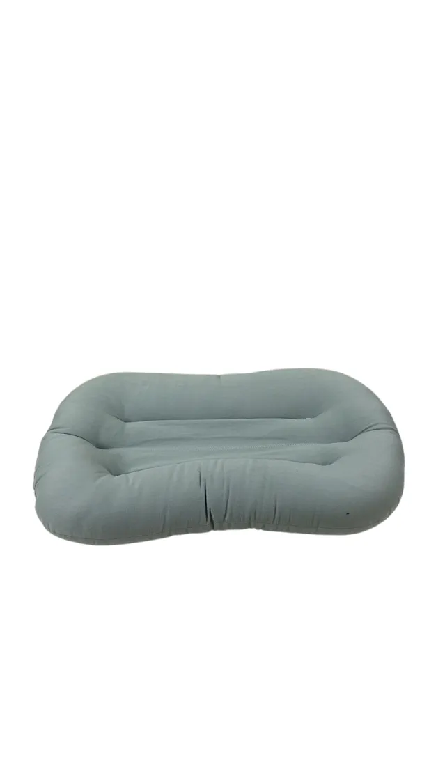 Snuggle Me Organic Sensory Infant Lounger with Cover, Slate, Skye