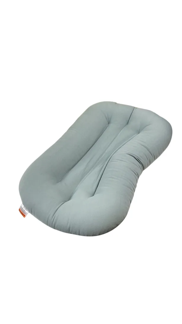 Snuggle Me Organic Sensory Infant Lounger with Cover, Slate, Skye