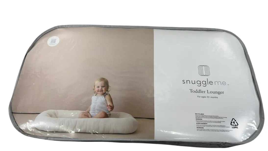 Snuggle Me Organic Sensory Toddler Lounger, Petal