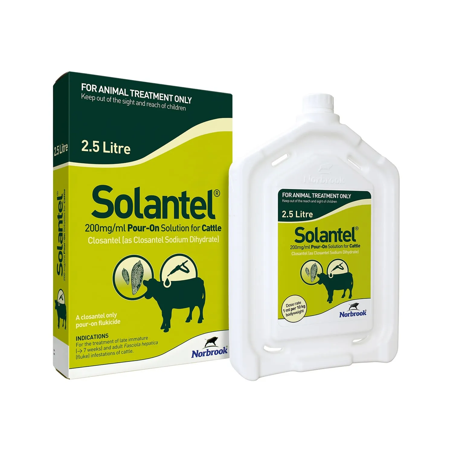 Solantel 200mg/ml Pour-On Solution for Cattle
