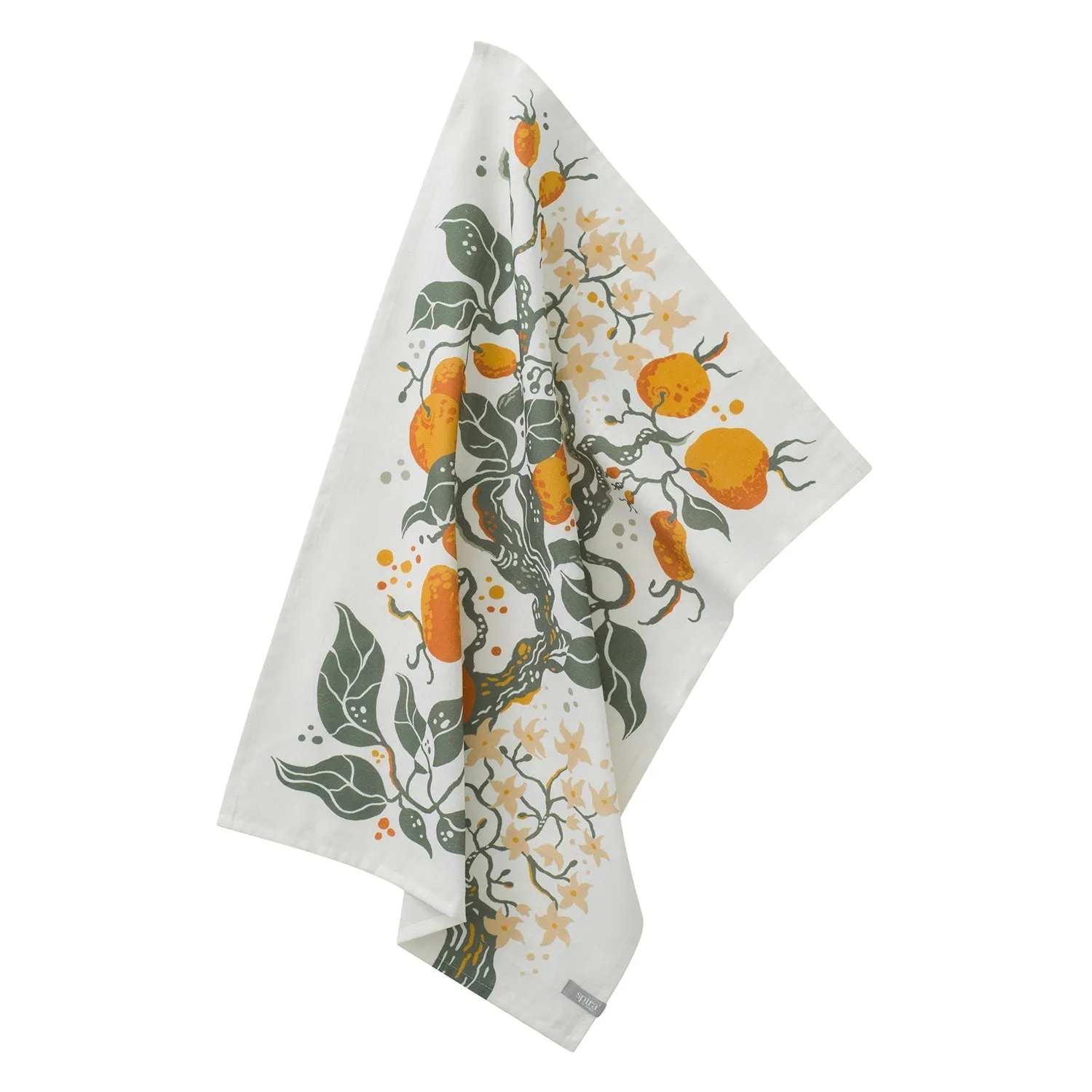 Spira Vindla Kitchen Towel, Green
