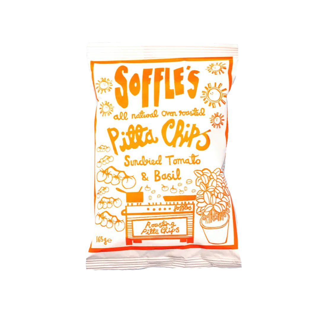 Sundried Tomato & Basil Pitta Chips 165g
