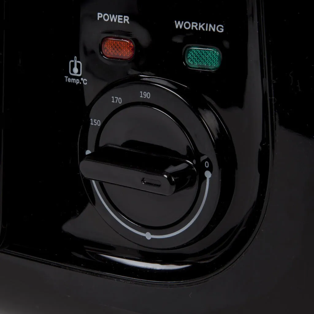 Swan 2.5L Square Black Fryer