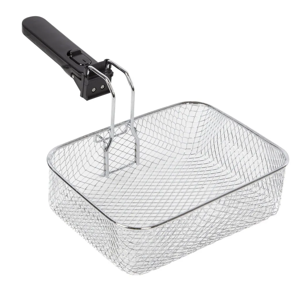 Swan 2.5L Square Black Fryer
