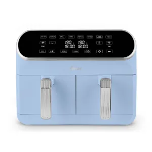 Swan Retro Double 8 L Stand-alone 1700 W Hot air fryer Blue