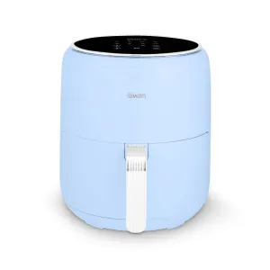 Swan Retro Single 4.5 L Stand-alone Hot air fryer Blue