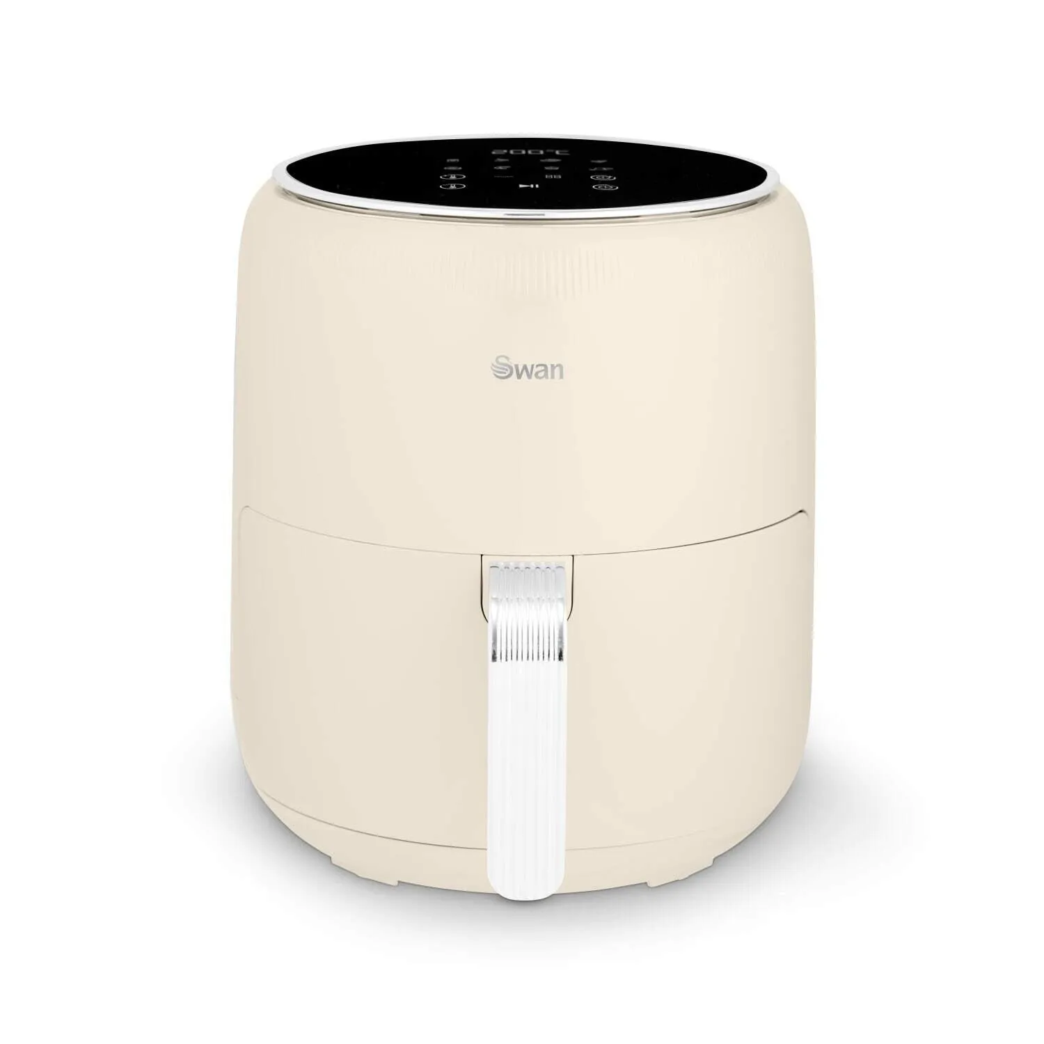 Swan Retro Single 4.5 L Stand-alone Hot air fryer Cream