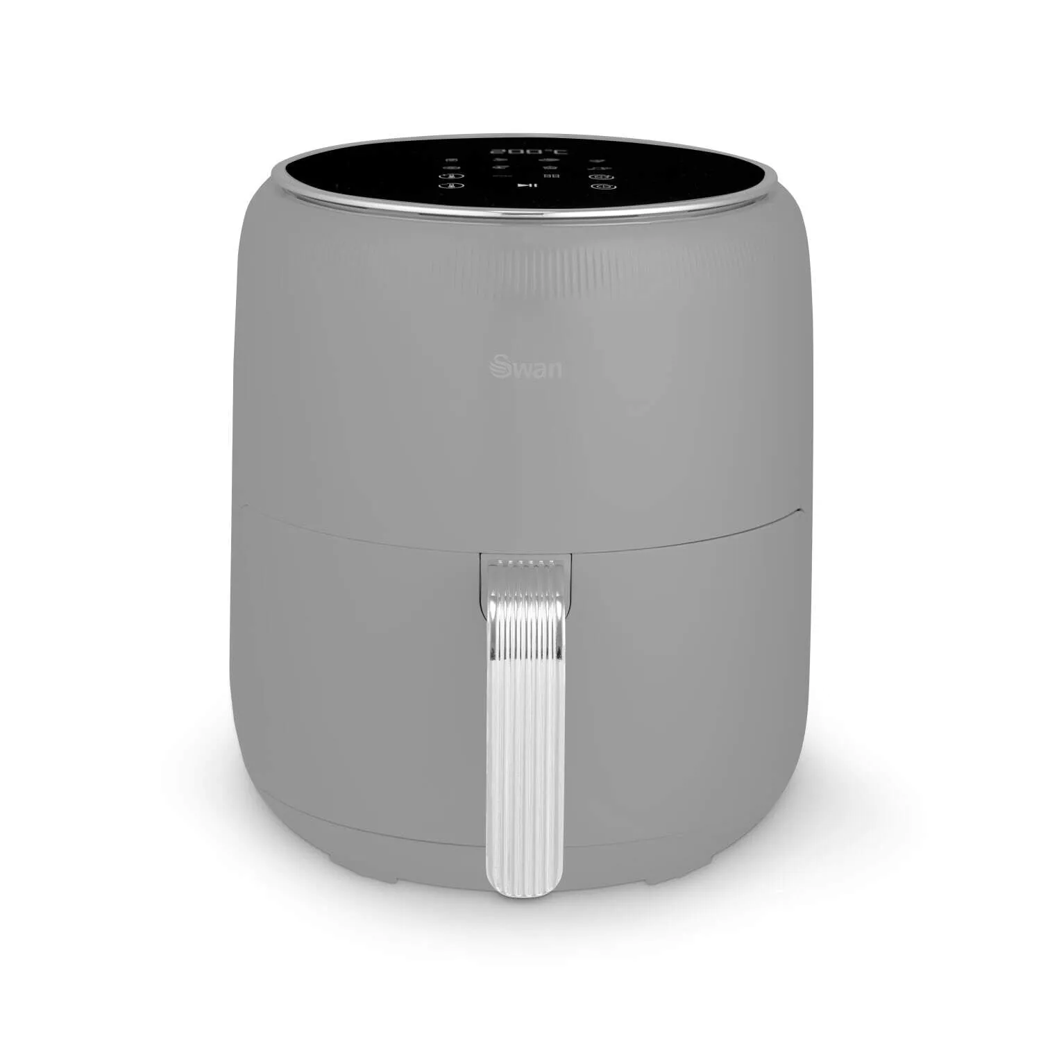 Swan Retro Single 4.5 L Stand-alone Hot air fryer Grey