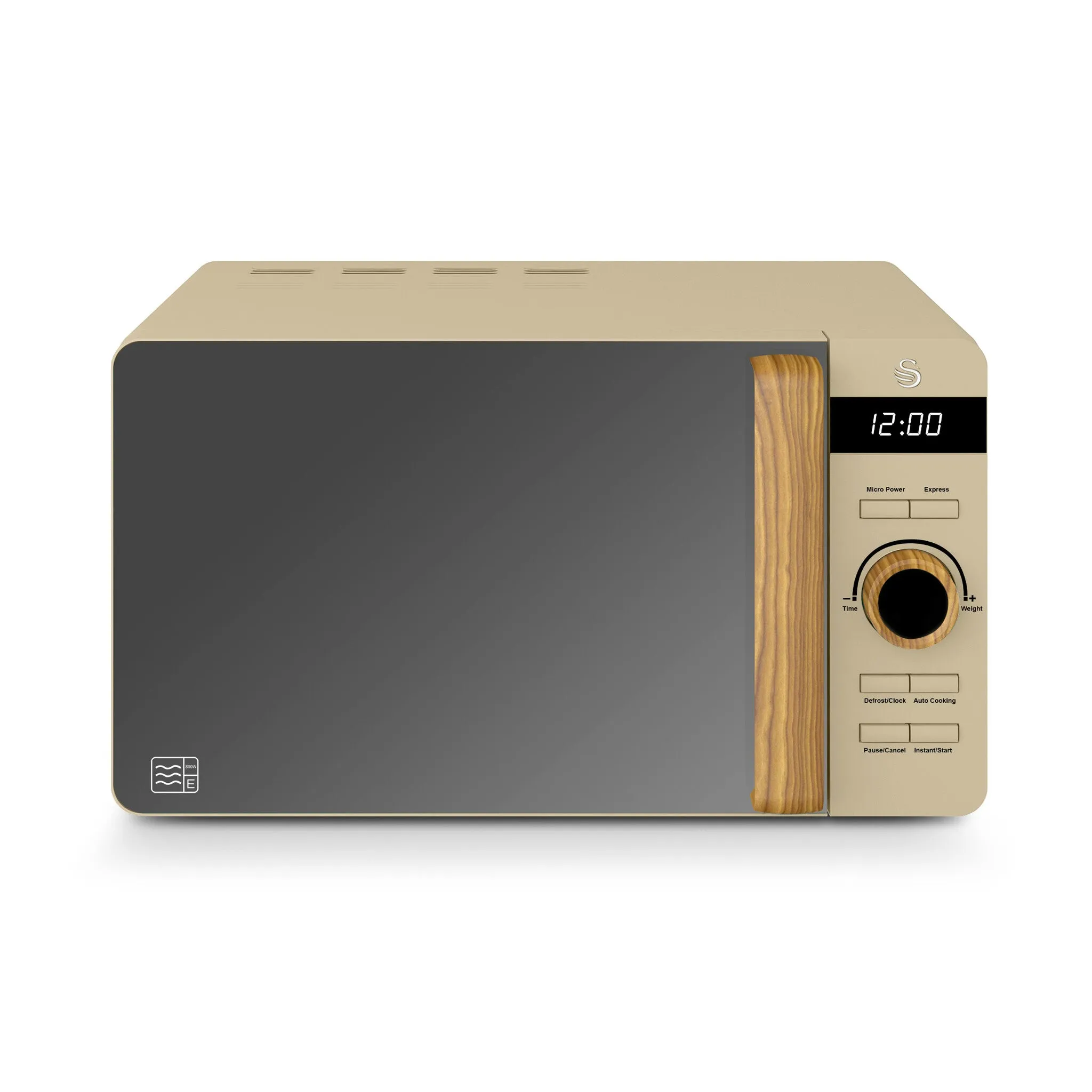 Swan SM22036LOAT microwave Oat Solo microwave Countertop 20 L 800 W