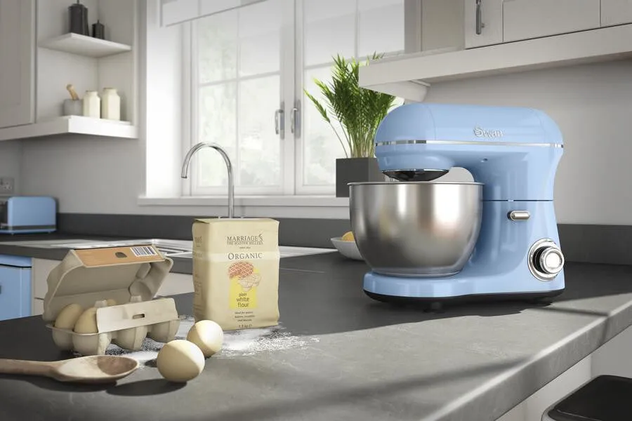 Swan SP21060BLN mixer Stand mixer 800 W Blue
