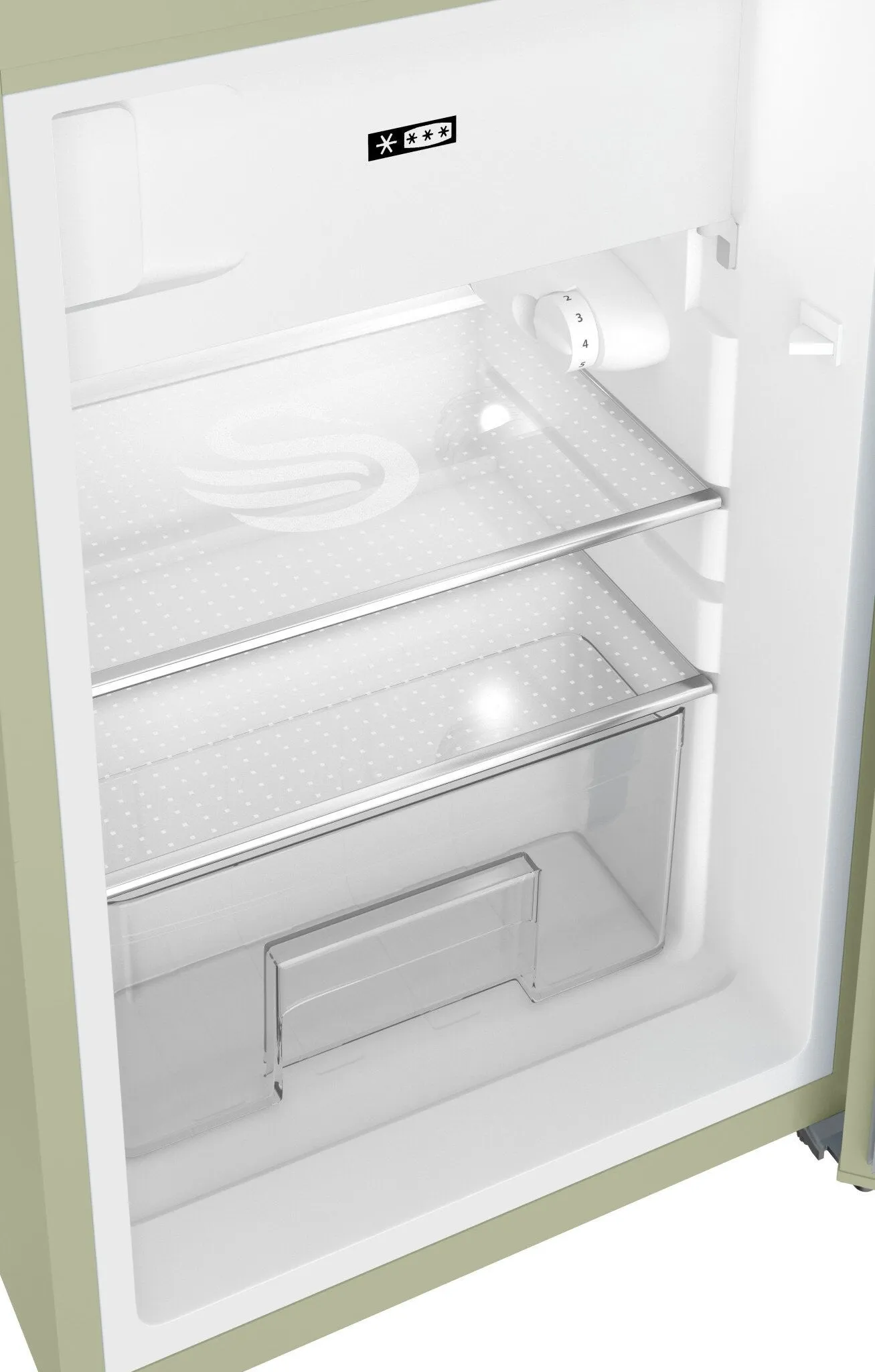 Swan SR11035GN fridge-freezer Freestanding 90 L F Green