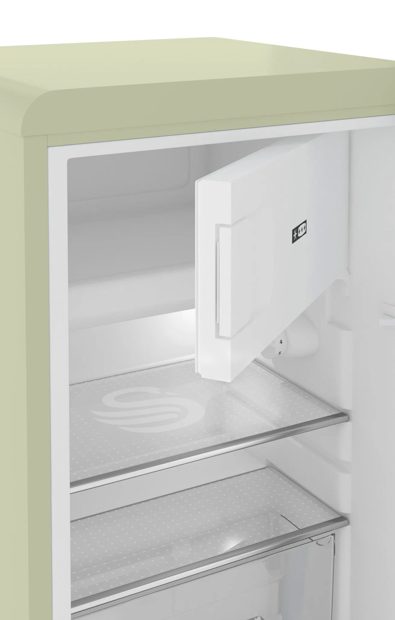 Swan SR11035GN fridge-freezer Freestanding 90 L F Green