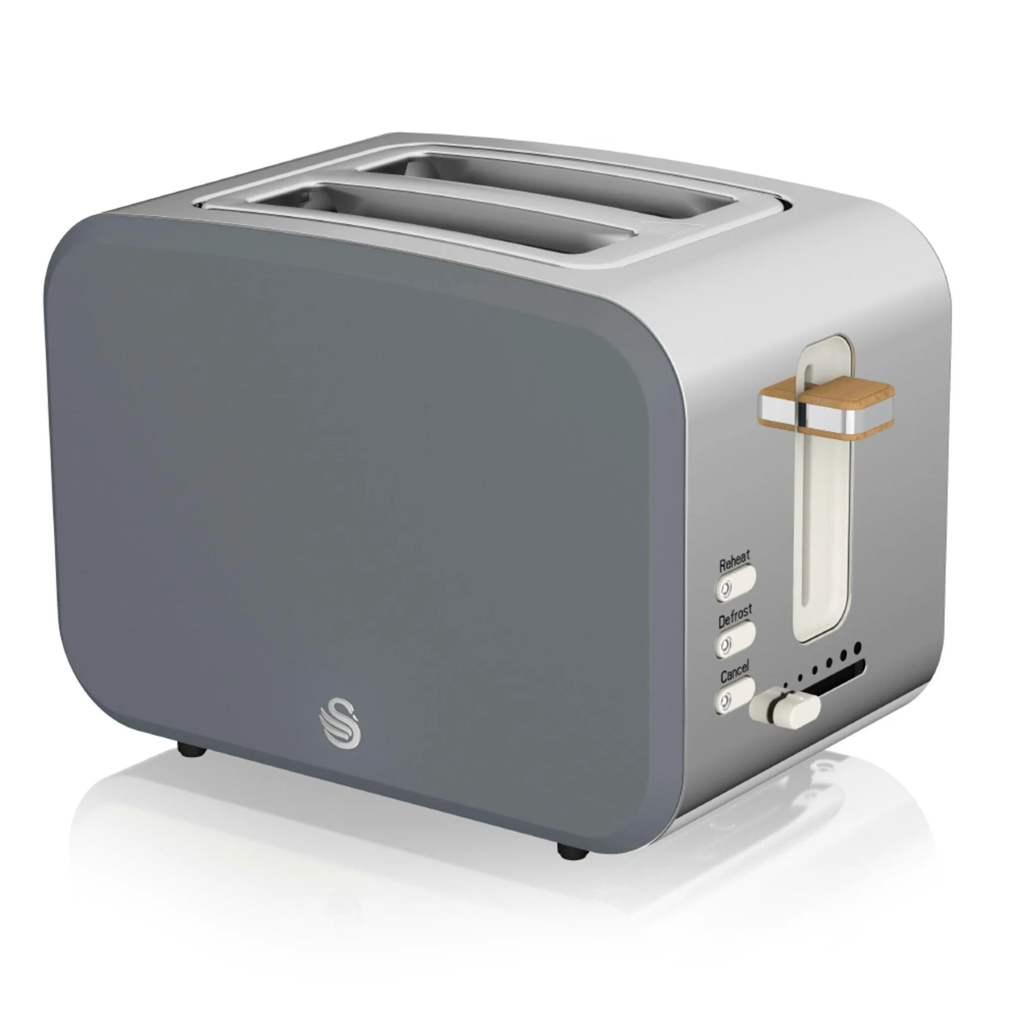 Swan ST14610GRYN toaster 6 2 slice(s) 900 W Grey