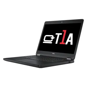 T1A Dell Latitude E5450 14" Refurbished Laptop - Intel Core i5-5300U, 8GB RAM, 240GB SSD, Full HD, Windows 10 Pro, Black