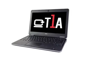 T1A Dell Latitude E7240 12.5" Refurbished Ultrabook - Intel Core i5-4300U, 8GB RAM, 256GB SSD, Windows 10 Pro, Black/Silver