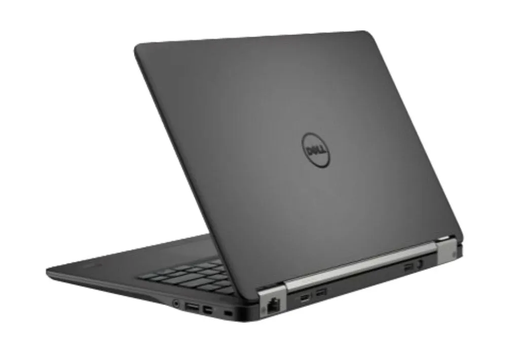 T1A Dell Latitude E7250 12.5" Refurbished Laptop - Intel Core i5-5300U, 8GB RAM, 256GB SSD, Windows 10 Pro, Black