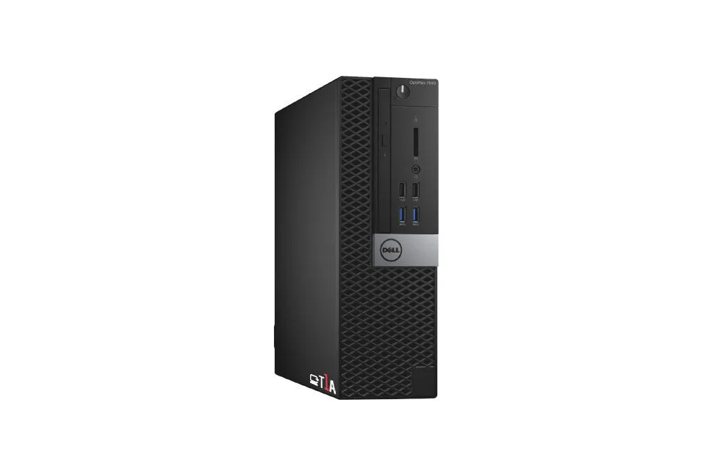 T1A DELL Optiplex 7040 Refurbished Intel Core i5 i5-6500 8 GB DDR4-SDRAM 120 GB SSD Windows 10 Pro SFF PC Black