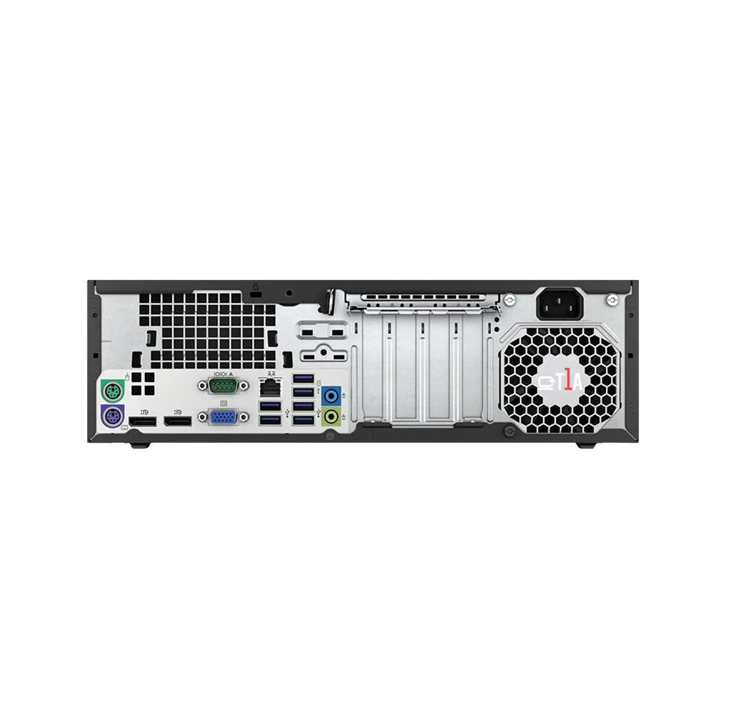 T1A HP EliteDesk 800 G1 Refurbished Intel Core i5 i5-4570 8 GB DDR3-SDRAM 500 GB HDD Windows 10 Pro SFF PC Black