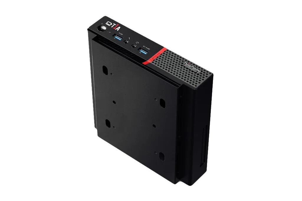 T1A Lenovo ThinkCentre M700q Refurbished Intel Core i5 i5-6400 8 GB DDR4-SDRAM 128 GB SSD Windows 10 Pro Mini PC Black