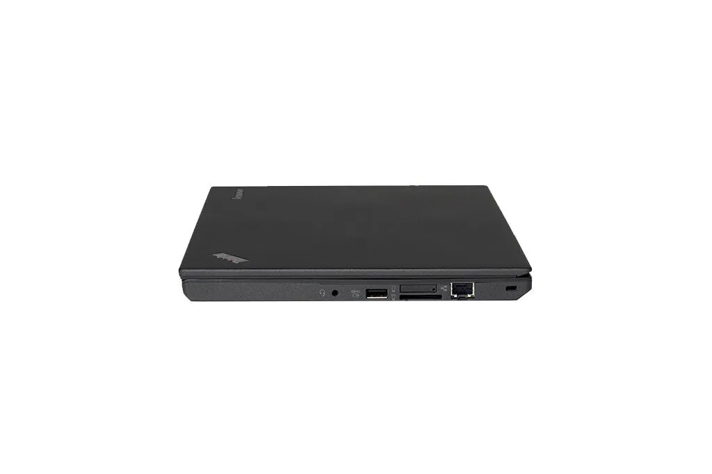 T1A Lenovo ThinkPad X240 12.5" Refurbished Laptop - Intel Core i5-4300U, 4GB RAM, 240GB SSD, Windows 10 Pro, Black