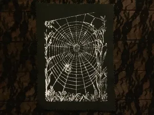 Thorn & Moon Victorian Spider Web Patch