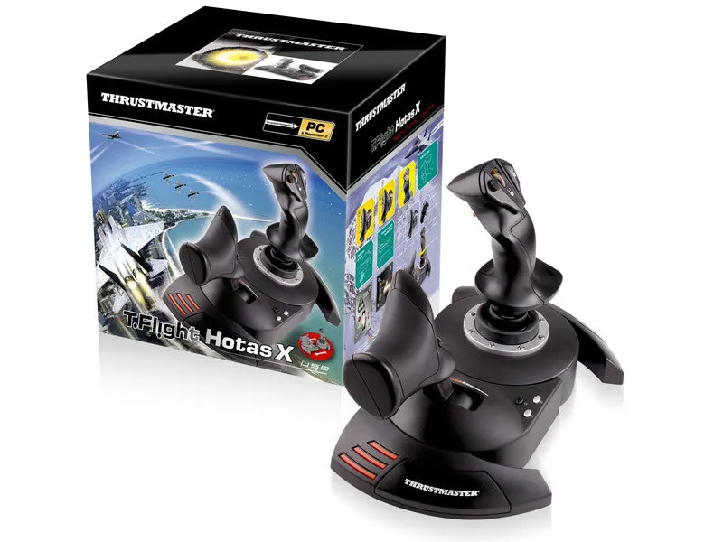 Thrustmaster T.Flight Hotas X Black Flight Sim PC