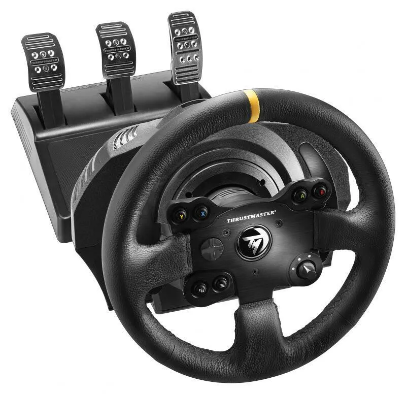 Thrustmaster TX Racing Wheel Leather Black Steering wheel   Pedals Analogue PC, Xbox One