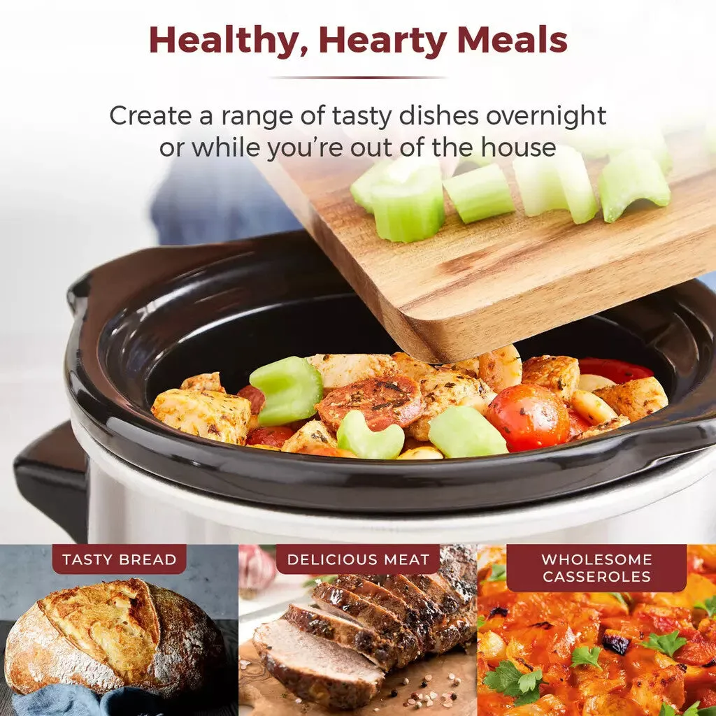 Tower 1.5 Litre Stainless Steel Slow Cooker