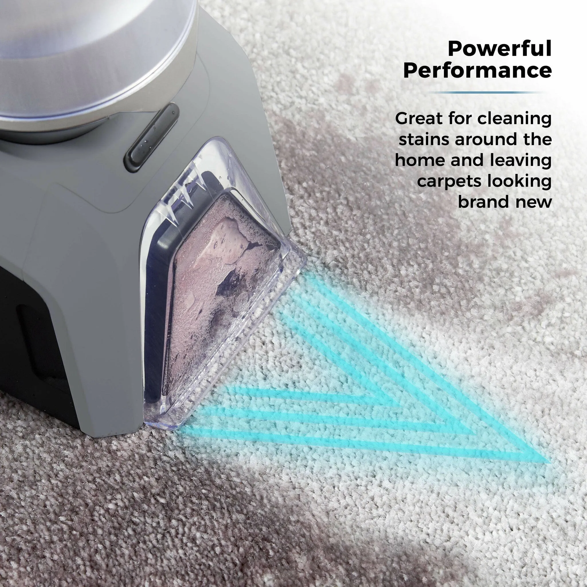Tower AquajetPro carpet cleaning machine Handheld Deep Blue, Grey