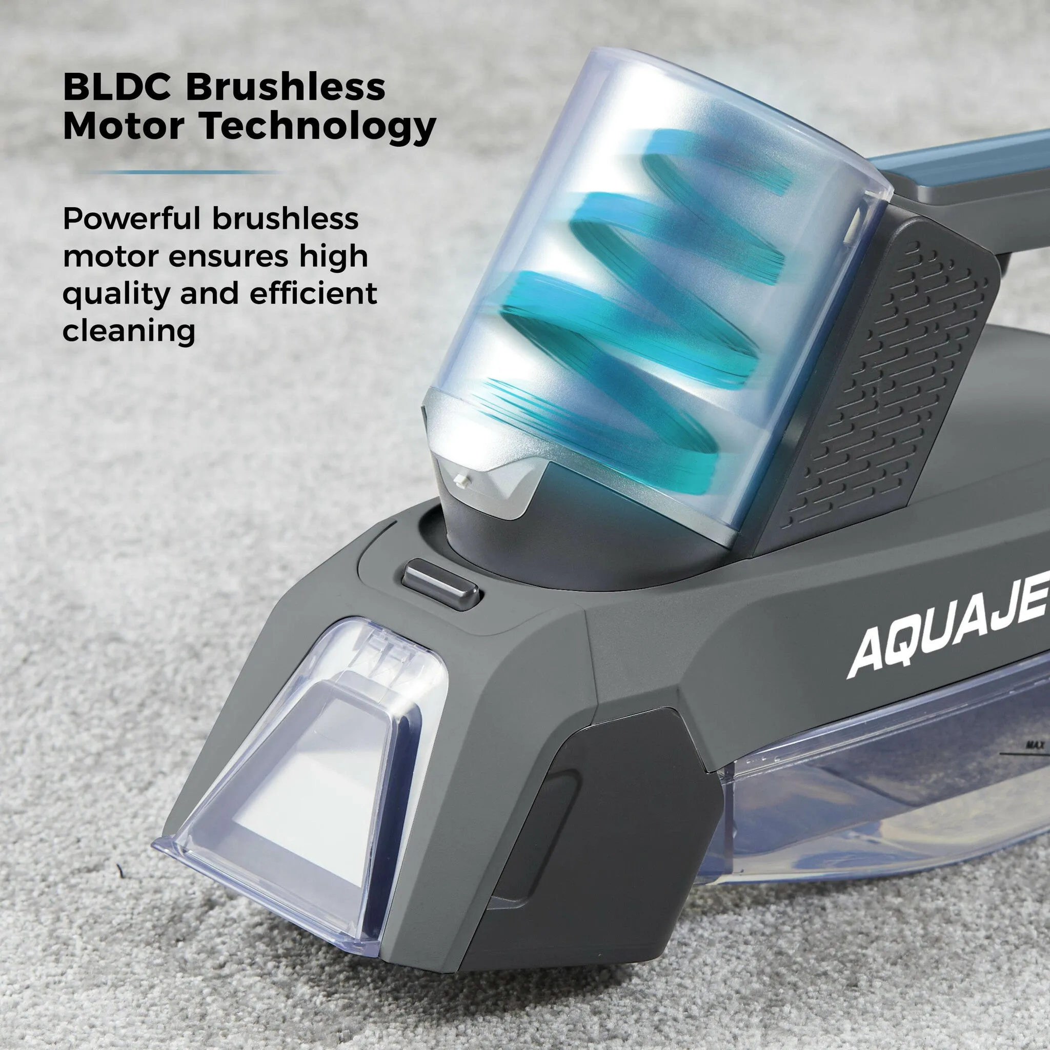 Tower AquajetPro carpet cleaning machine Handheld Deep Blue, Grey